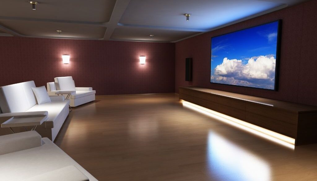 home theater setup