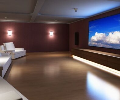 home theater setup