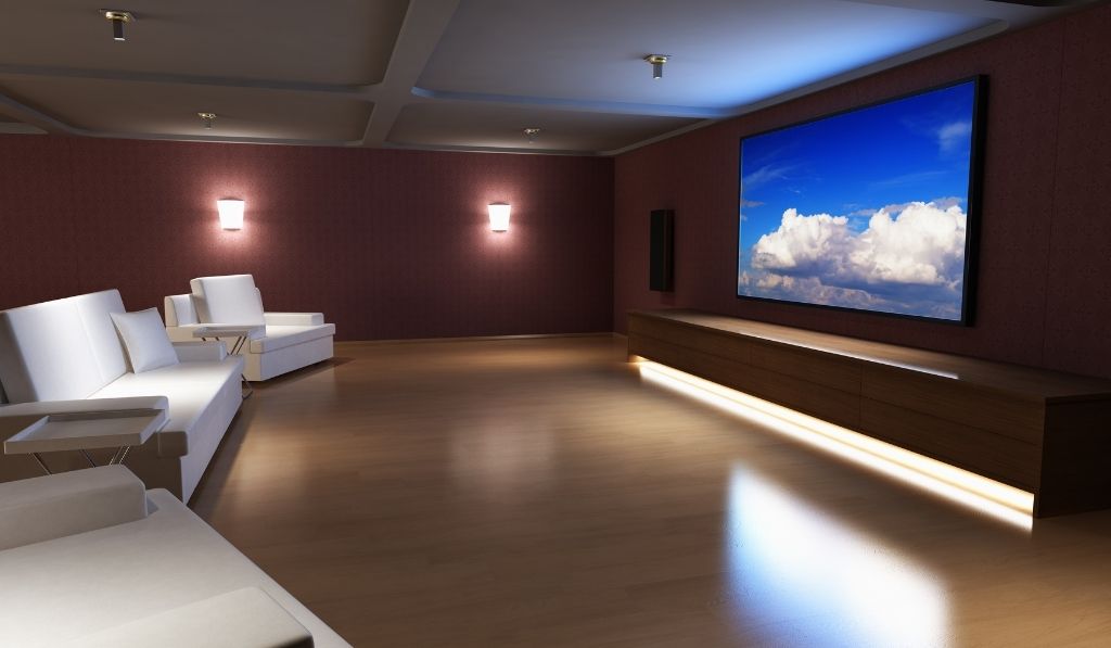 home theater setup