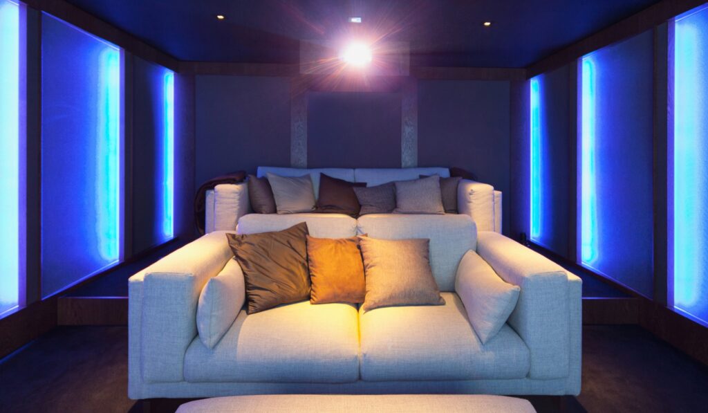 home theatre setup