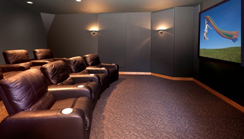 home theater room design dubai