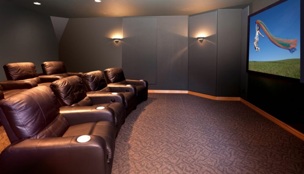 home theater room design dubai