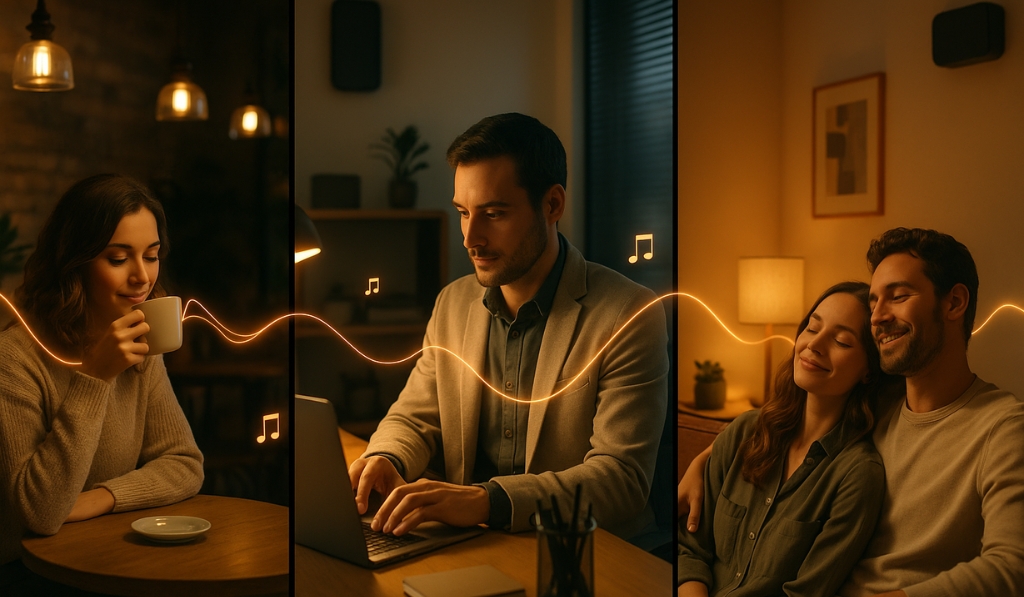 background music system for office