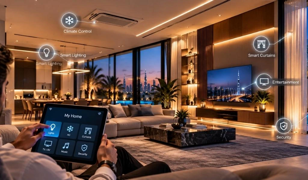 Villa automation in dubai