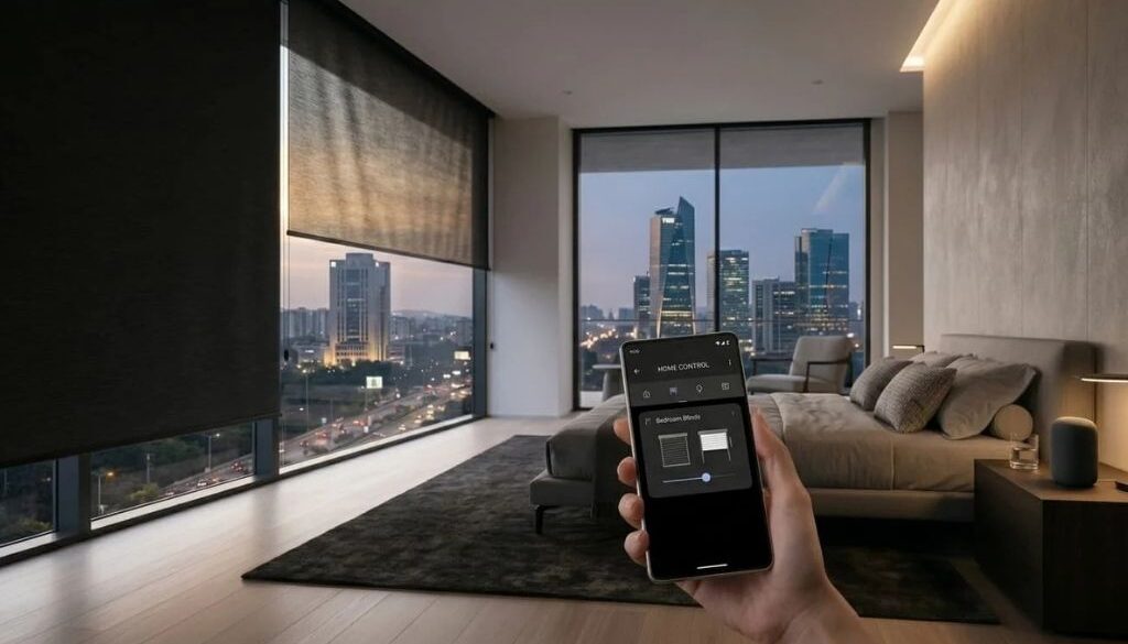 smart curtains dubai